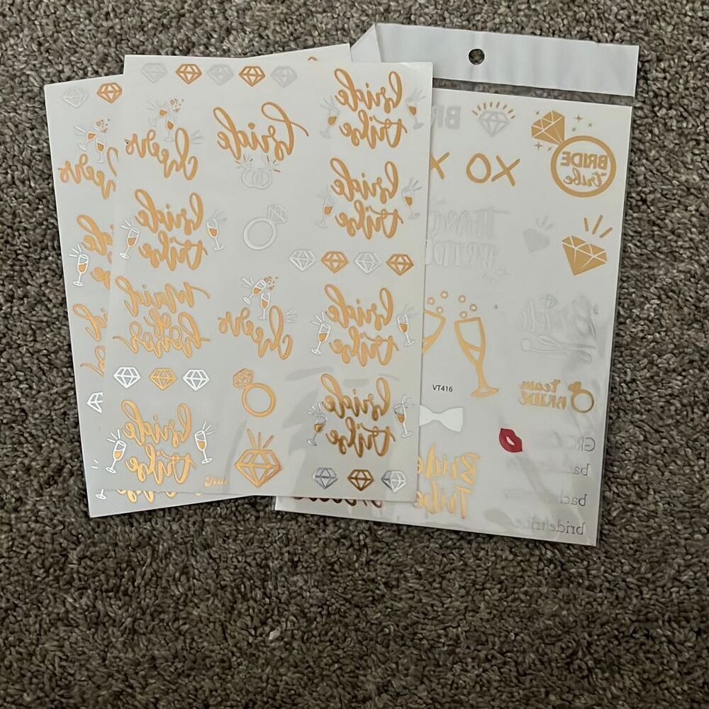 Bundle Sale 3 for $15 | Wedding Temporary Tattoos